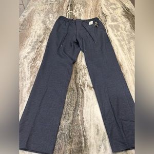 Men’s Express S navy drawstring suit pants